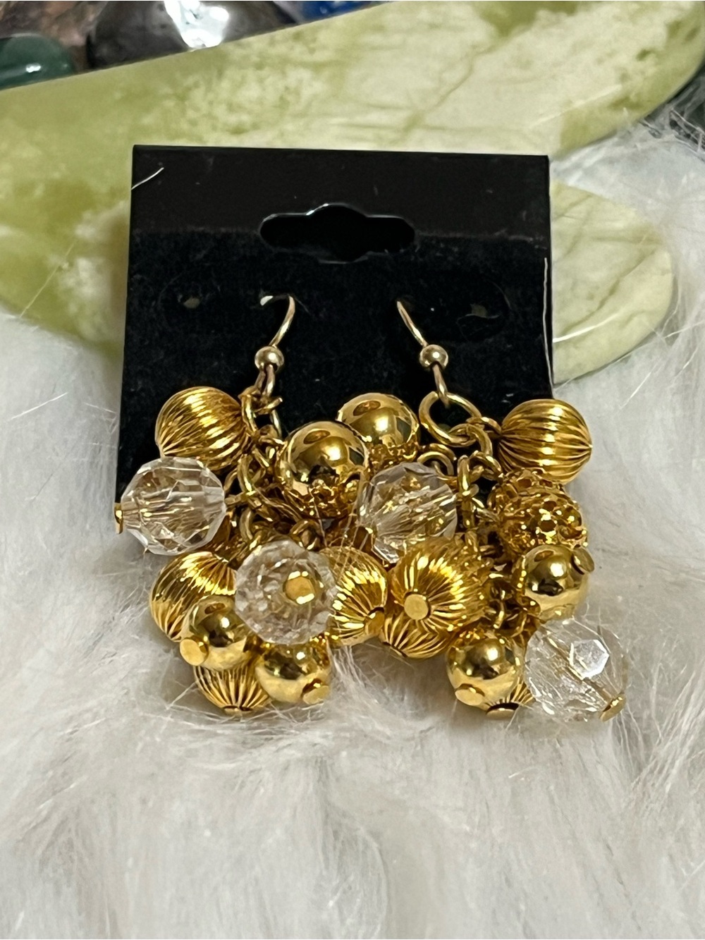 Vintage Cluster Earrings - Picture 2 of 5
